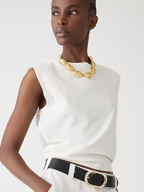 J. Crew Structured Muscle T-shirt in Mariner Cotton